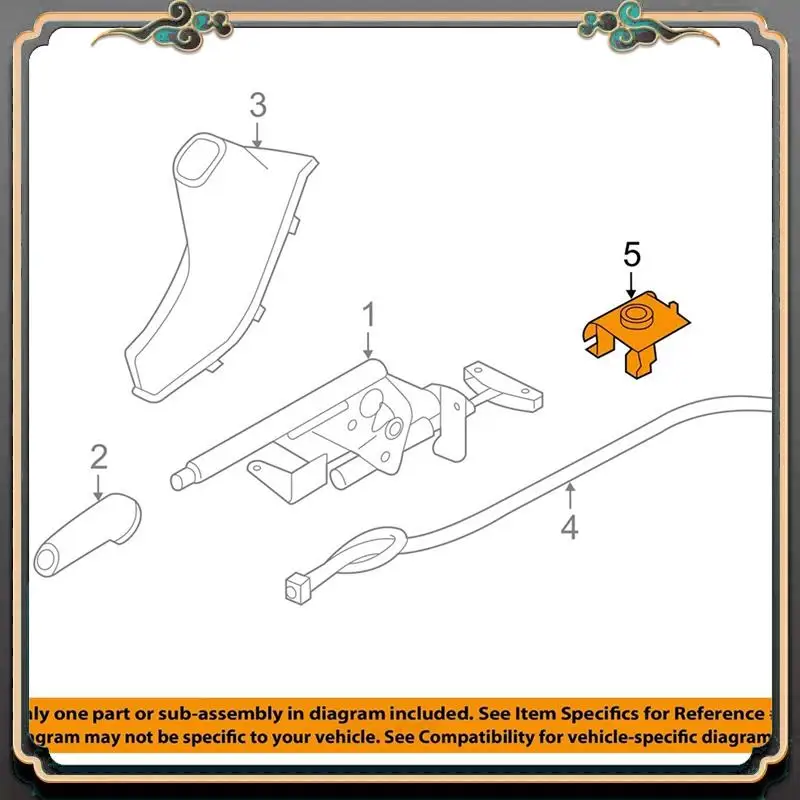 1 Piece Park Brake Cable Clip 34406854898 For BMW F20 F21 F22 F87 F23 F30 F80 F34 F31 F33 F36
1 Piece Park Brake Cable Clip 34406854898 For BMW F20 F21 F22 F87 F23 F30 F80 F34 F31 F33 F36