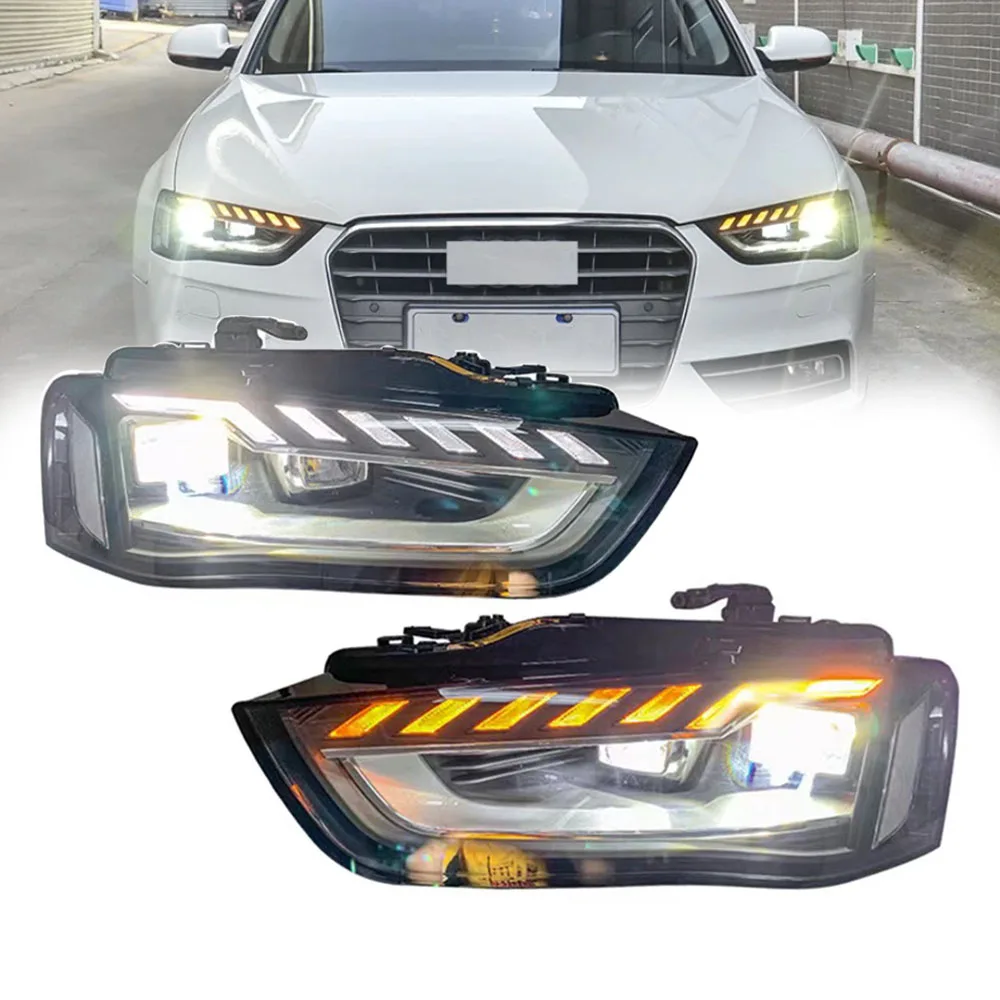 Передние фары для Audi A4L B9 2009-2016, фары головного света для Audi A4L, задние фары с подвижным поворотным сигналом, 2 шт.
Передние фары для Audi A4L B9 2009-2016, фары головного света для Audi A4L, задние фары с подвижным поворотным сигналом, 2 шт.