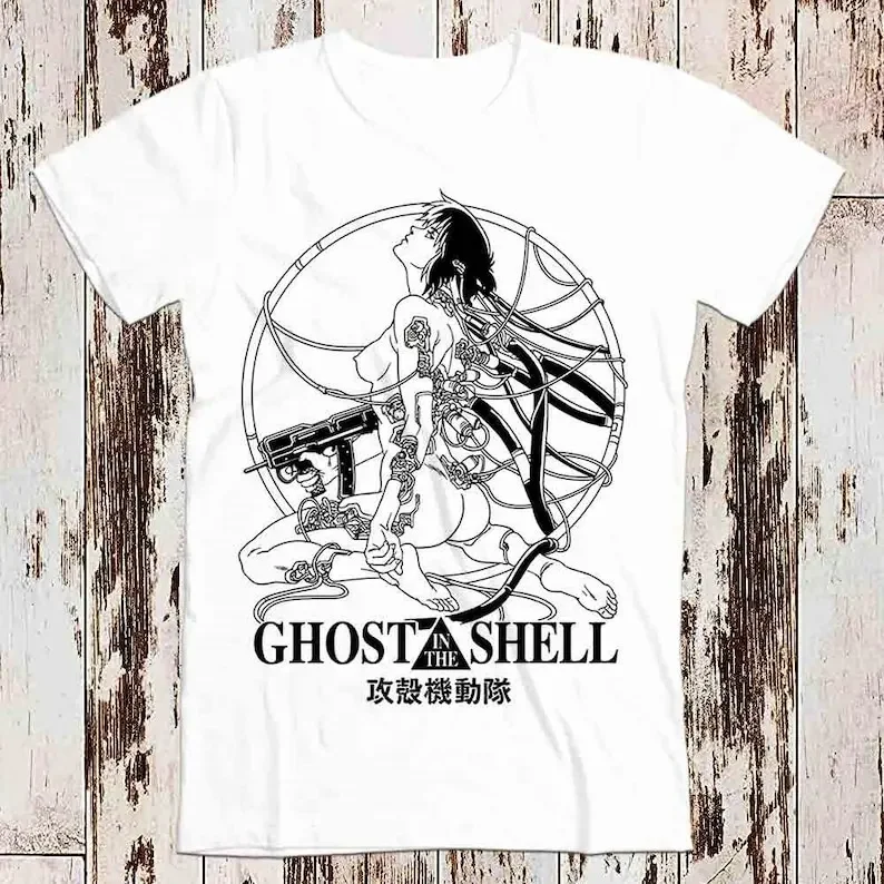 Ghost In The Shell Japanese Black Limited Edition Style Design Top Art Retro Tee Best Seller T Shirt 8998
Ghost In The Shell Japanese Black Limited Edition Style Design Top Art Retro Tee Best Seller T Shirt 8998