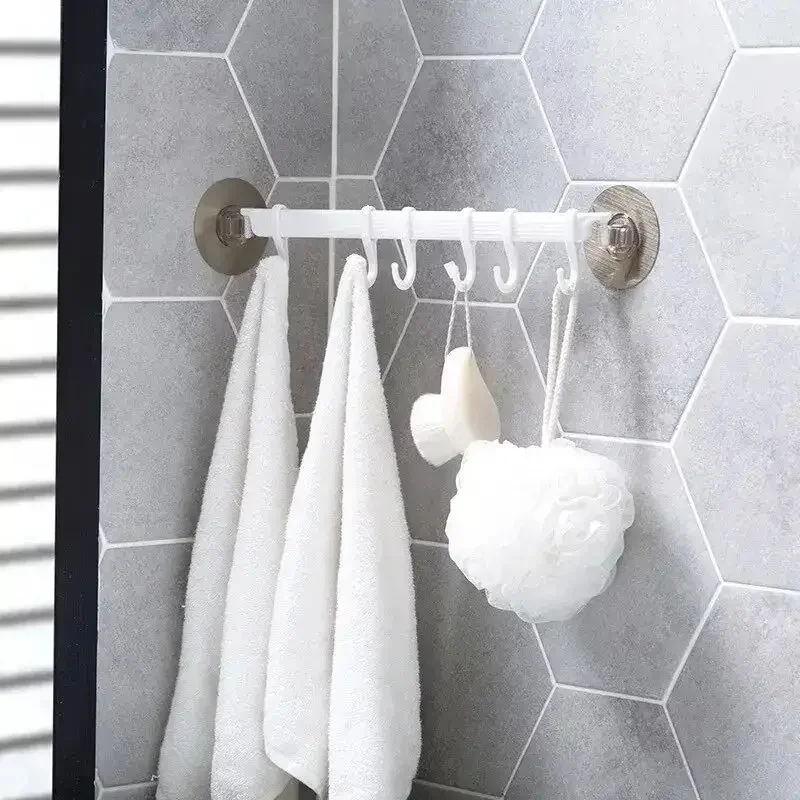 1pc Blue/White/Pink Suction Cup Type Hook 6 Rows for Kitchen Bathroom Corner Suspension Without Marks Hanger Hook
1pc Blue/White/Pink Suction Cup Type Hook 6 Rows for Kitchen Bathroom Corner Suspension Without Marks Hanger Hook