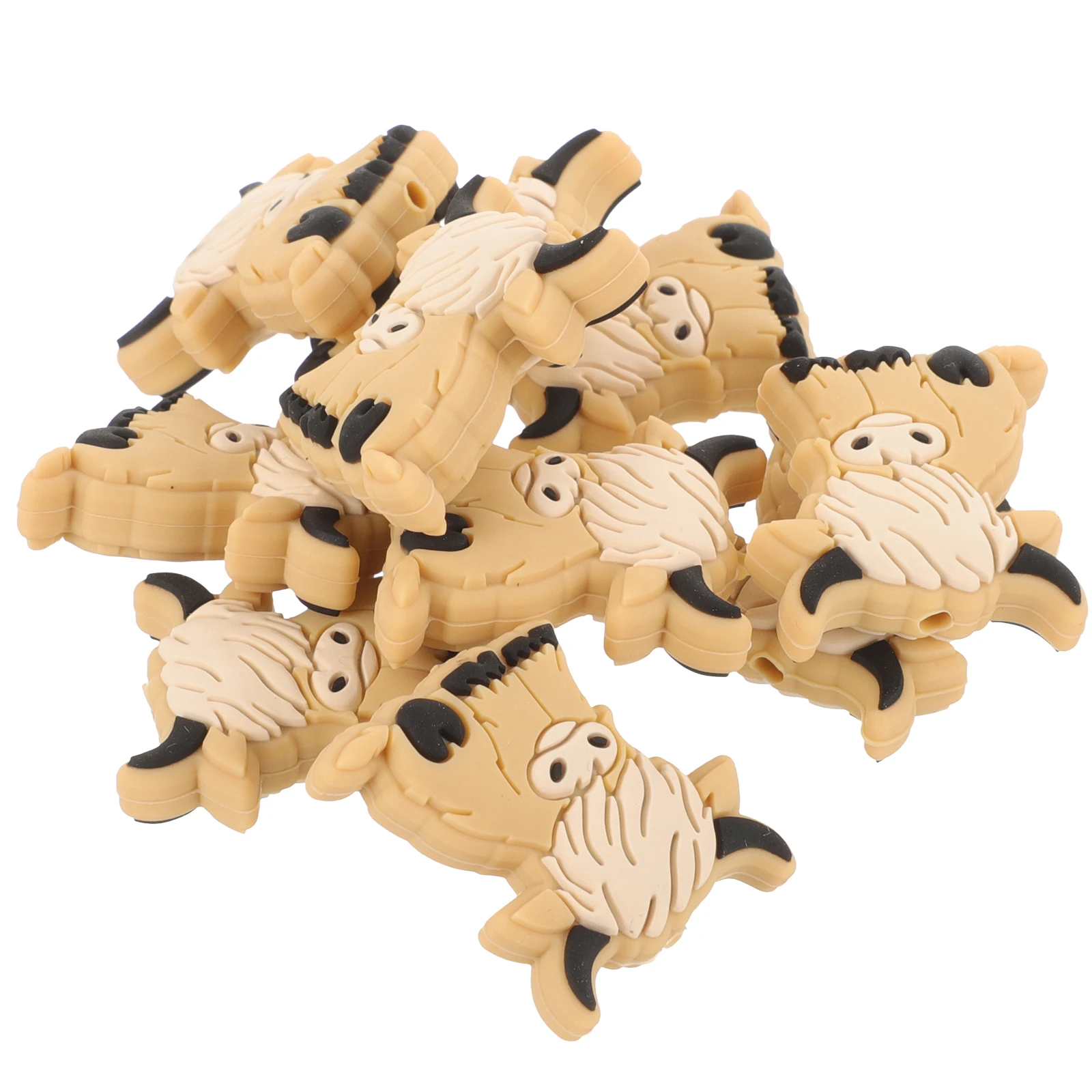 10pcs Cow Shaped Beads Baby Silicone Pacifier Chain Keychain Making Small Spacer Bulk Animal Bead Accessories
10pcs Cow Shaped Beads Baby Silicone Pacifier Chain Keychain Making Small Spacer Bulk Animal Bead Accessories