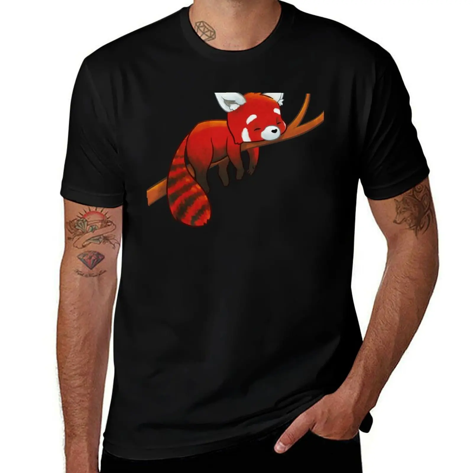 Sleeping Red Panda T-Shirt football t shirt gifts for boyfriend graphic shirts Men's t-shirts
Sleeping Red Panda T-Shirt football t shirt gifts for boyfriend graphic shirts Men's t-shirts