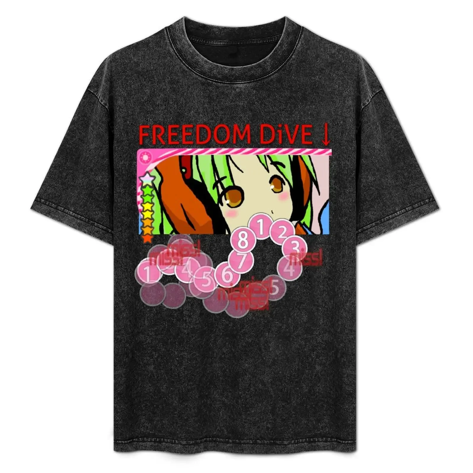 FREEDOM DiVE↓ T-Shirt Large Size Loose Casual Tee
FREEDOM DiVE↓ T-Shirt Large Size Loose Casual Tee