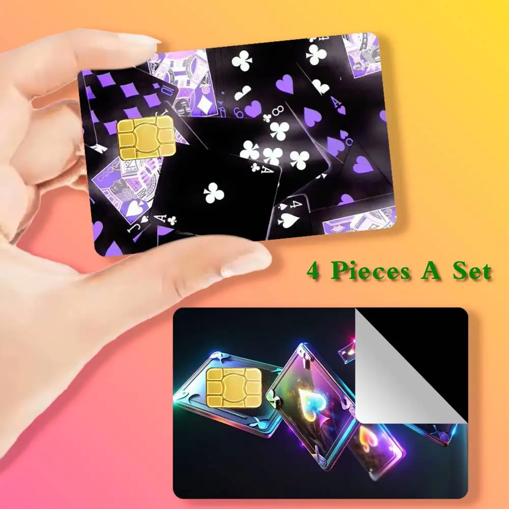Poker For Card Stickers Cover Film Sticker for Debit Credit Bank Card Waterproof 
Poker For Card Stickers Cover Film Sticker for Debit Credit Bank Card Waterproof