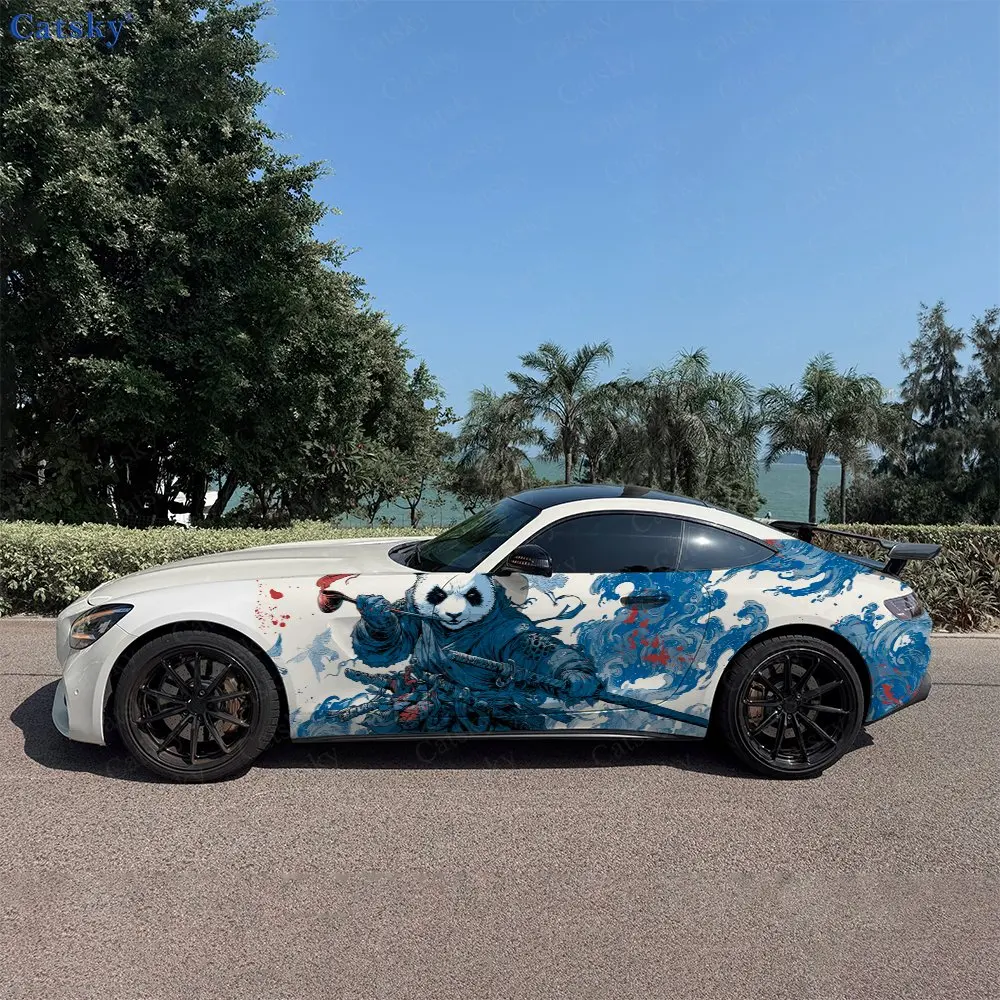 2pcs Wave Crane Panda Shadow, Durable, Fade-resistant, Enhance Vehicle Aesthetics With Bold Artistic Design Car Vinyl Wraps
2pcs Wave Crane Panda Shadow, Durable, Fade-resistant, Enhance Vehicle Aesthetics With Bold Artistic Design Car Vinyl Wraps