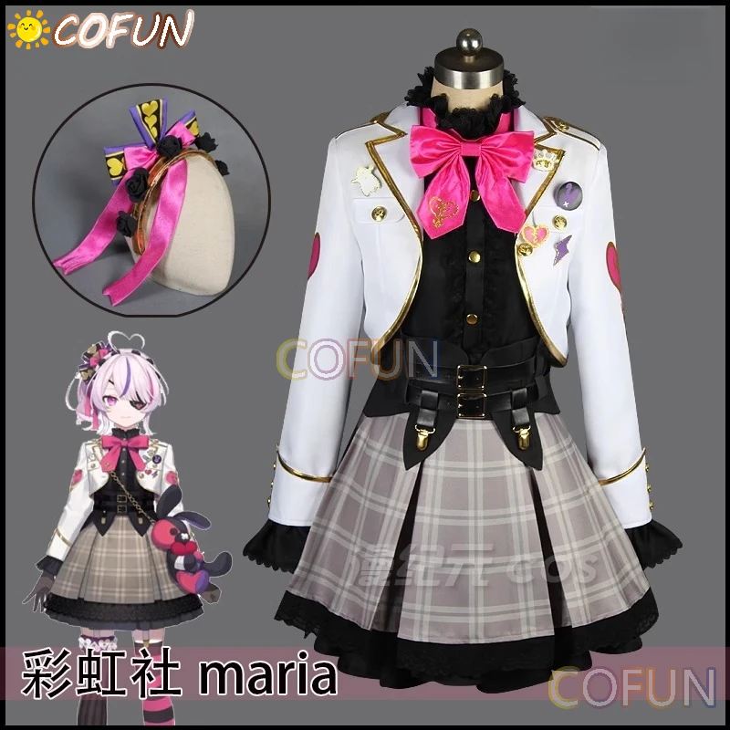 Vtuber Nijisanji EN ILUNA Maria Marionette Cosplay Costume Halloween Sixth Women Outfits Anime Game Suits Wig Shoes
Vtuber Nijisanji EN ILUNA Maria Marionette Cosplay Costume Halloween Sixth Women Outfits Anime Game Suits Wig Shoes