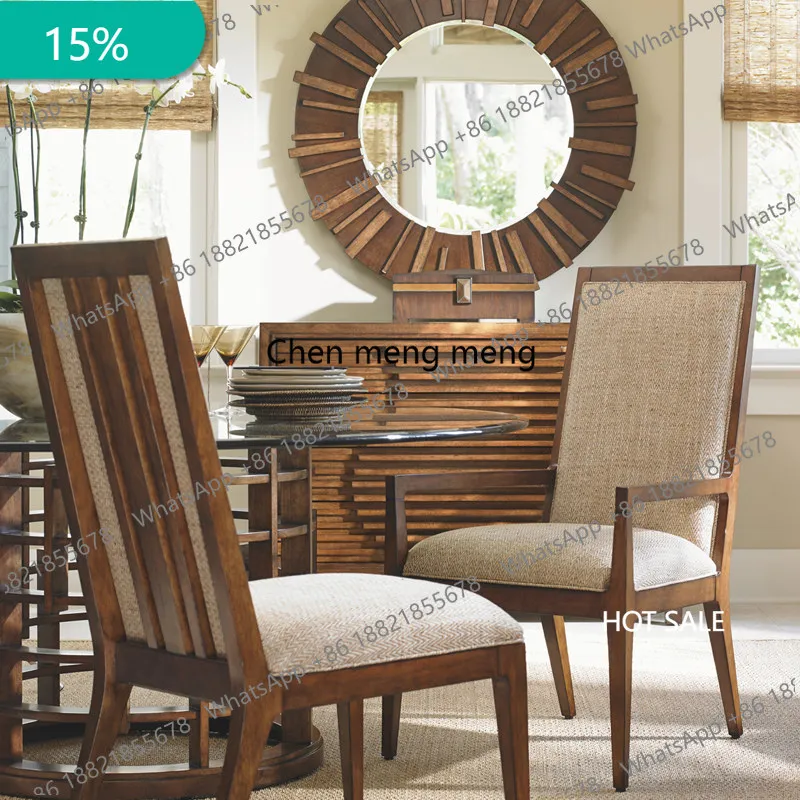 B182 American retro solid wood villa entrance side cabinet new Chinese decorative chest mirror customization
B182 American retro solid wood villa entrance side cabinet new Chinese decorative chest mirror customization