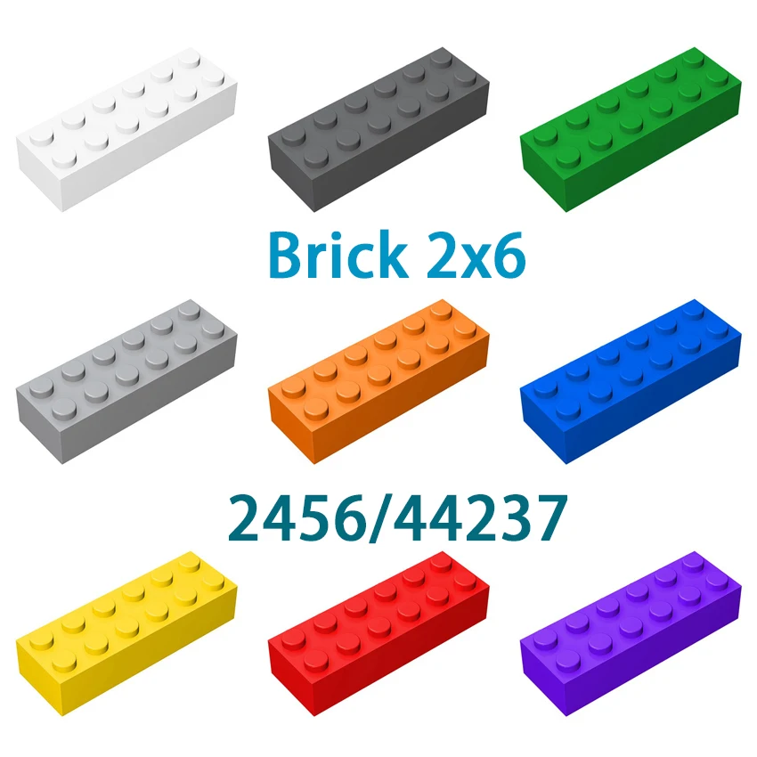 Aquaryta 60/30/15pcs Bricks 2x6 DIY Building Blocks 44237 Educational Creative Size Compatible With logo Toys for Children 2456
Aquaryta 60/30/15pcs Bricks 2x6 DIY Building Blocks 44237 Educational Creative Size Compatible With logo Toys for Children 2456