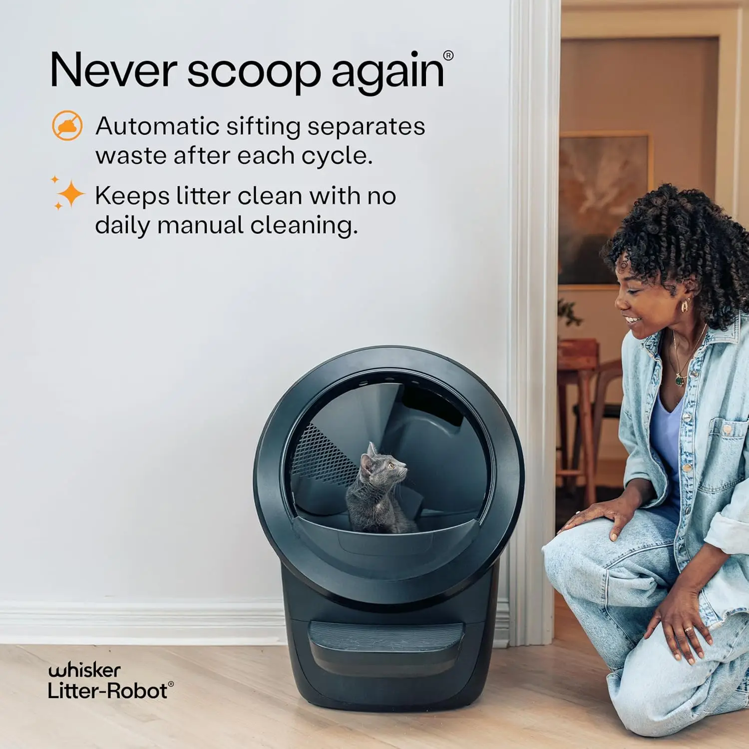 Supply & Accessory Bundle by , Black- Automatic Self-Cleaning Cat Litter Box, Includes Litter-Robot 4,Custom
Supply & Accessory Bundle by , Black- Automatic Self-Cleaning Cat Litter Box, Includes Litter-Robot 4,Custom