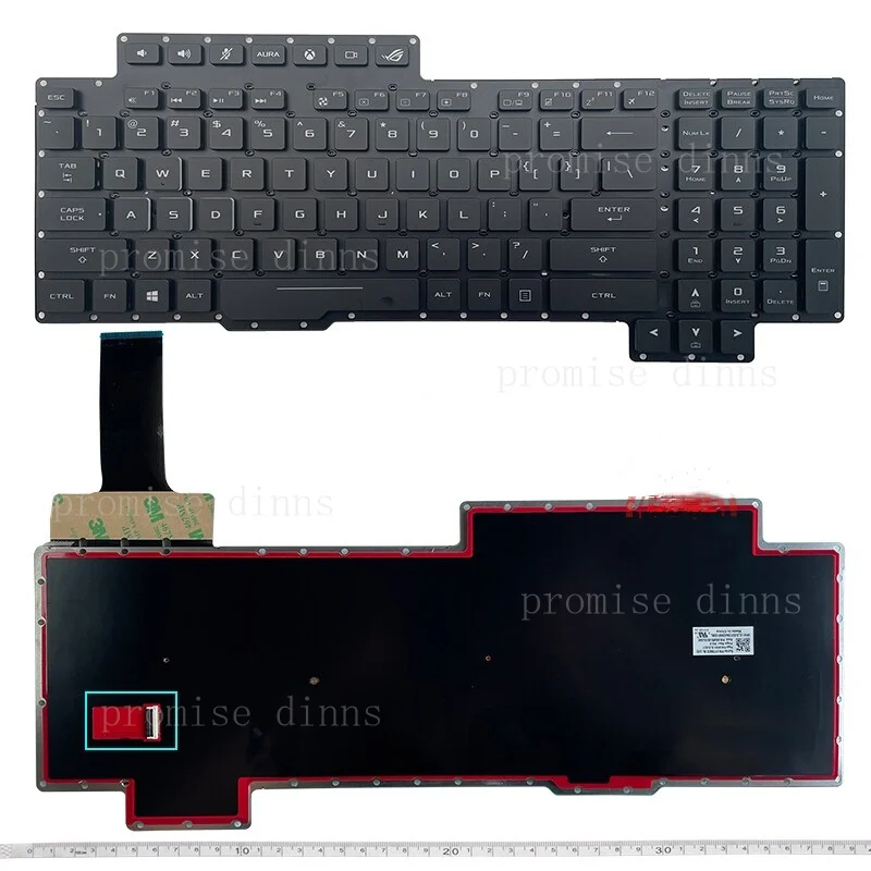 M for ASUS ROG 2S G7 G7A G7AI G7BI G7B G7CX Laptop US keyboard backlit
M for ASUS ROG 2S G7 G7A G7AI G7BI G7B G7CX Laptop US keyboard backlit