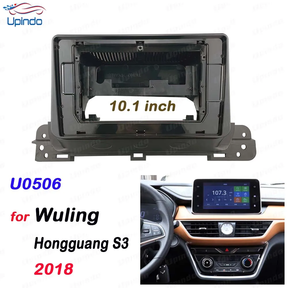 Car Accessories: 10.1 Inch 2 Din Plastic Fascia Panel Frame w/ Android Radio GPS Mp5 for Wuling Hongguang S3 2018 Install Kit
Car Accessories: 10.1 Inch 2 Din Plastic Fascia Panel Frame w/ Android Radio GPS Mp5 for Wuling Hongguang S3 2018 Install Kit