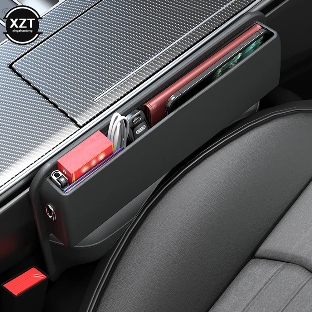 PU Leather Car Seat Crevice Central Control Storage Box Master And Co-driver Storage Bag Car Creative Car Decoration Car Bag
PU Leather Car Seat Crevice Central Control Storage Box Master And Co-driver Storage Bag Car Creative Car Decoration Car Bag