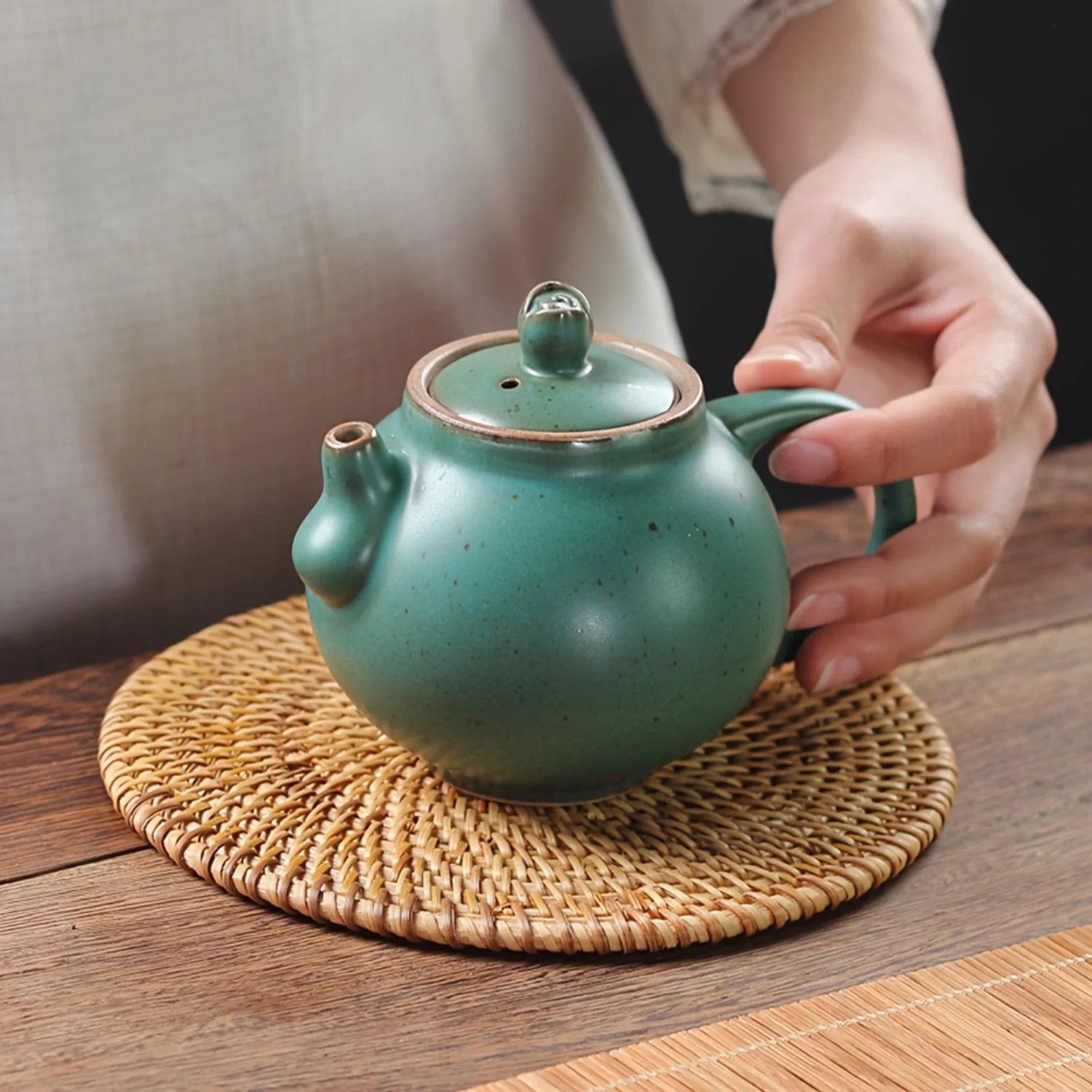 2Pcs Cup Mat For Anti-Scalding And Non-Slip, Knitting Rattan Round Solid, Placemat For Hotel/Restaurant
2Pcs Cup Mat For Anti-Scalding And Non-Slip, Knitting Rattan Round Solid, Placemat For Hotel/Restaurant