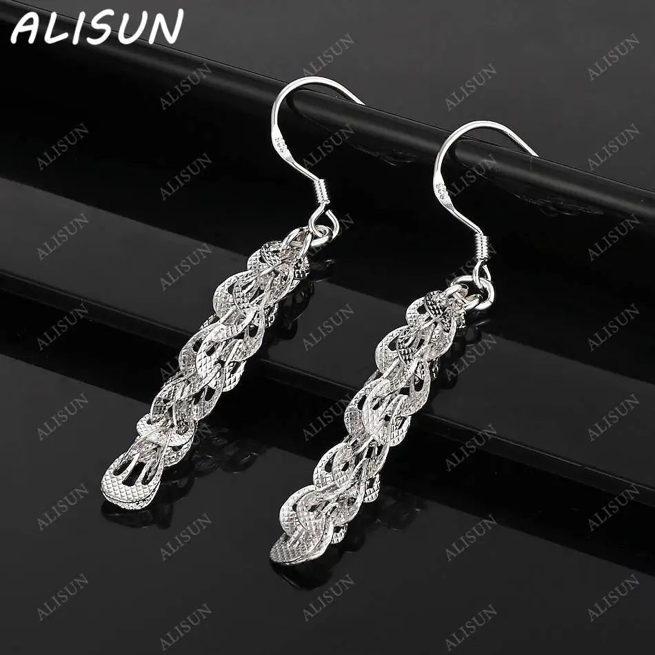 ALISUN 925 Sterling Silver Shell Tassels Earrings Drop Earrings For Women Anniversary Gift Popular Wild Fashion Romantic Jewelry
ALISUN 925 Sterling Silver Shell Tassels Earrings Drop Earrings For Women Anniversary Gift Popular Wild Fashion Romantic Jewelry