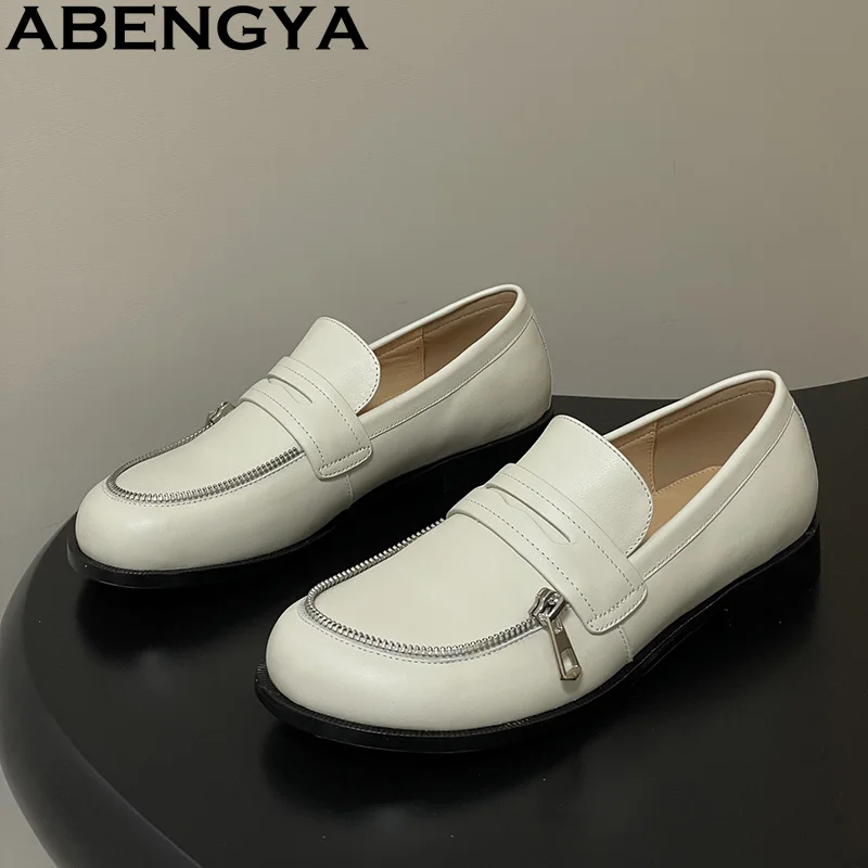 Женские лоферы из натуральной кожи, лето 2024, прогулочные повседневные мокасины, лоферы на плоской подошве, обувь для ленивых, модный новый дизайн, лоферы без шнуровки, унисекс
Женские лоферы из натуральной кожи, лето 2024, прогулочные повседневные мокасины, лоферы на плоской подошве, обувь для ленивых, модный новый дизайн, лоферы без шнуровки, унисекс