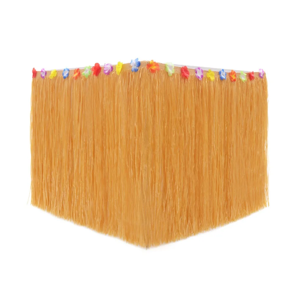 Straw Color Grass Tablecloth Flower Design Multi-functional Straw Table Skirt Party Decoration Lightweight
Straw Color Grass Tablecloth Flower Design Multi-functional Straw Table Skirt Party Decoration Lightweight