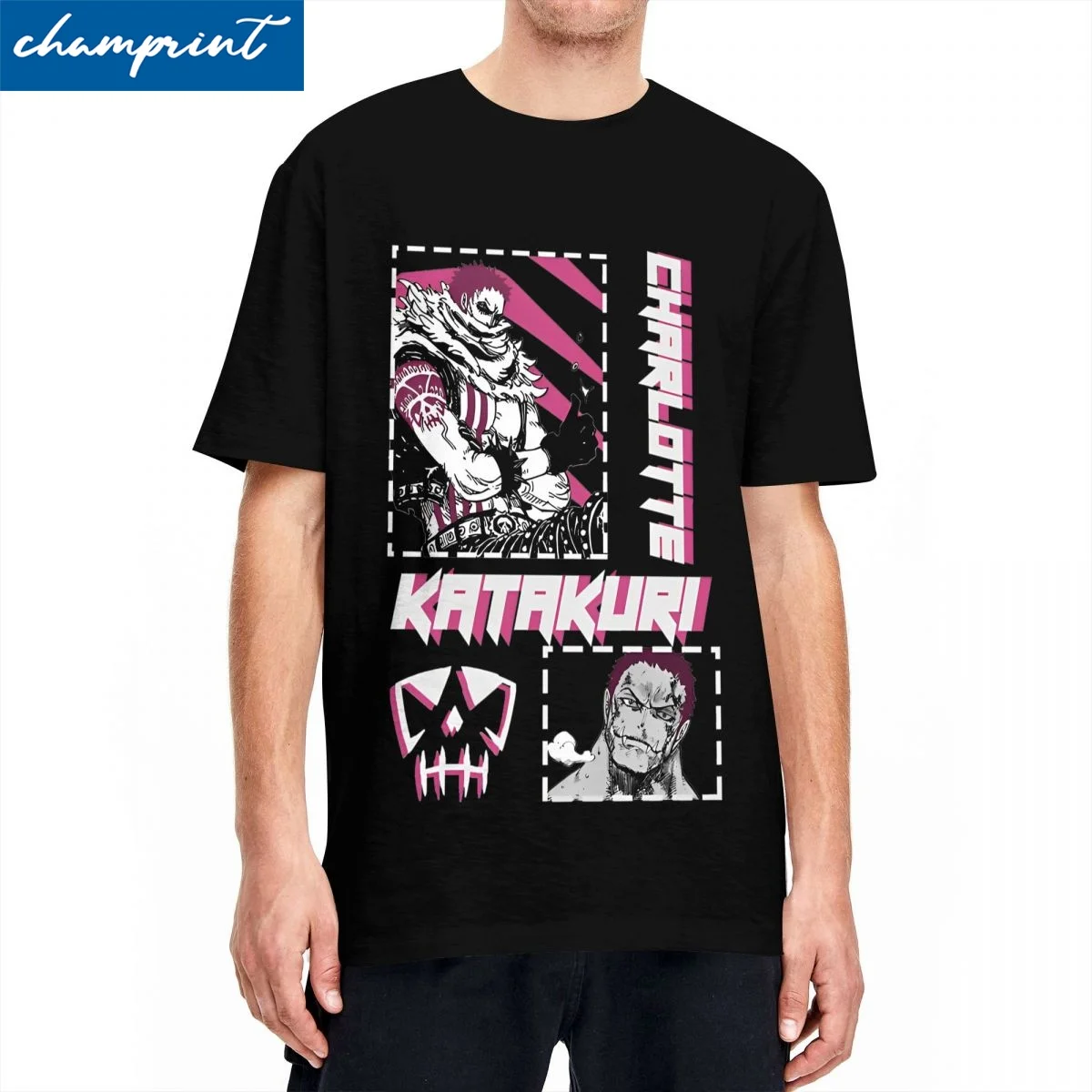 Мужская и женская футболка Charlotte Katakuri One Piece, одежда из чистого хлопка, забавные футболки с короткими рукавами и круглым вырезом, оригинальная футболка
Мужская и женская футболка Charlotte Katakuri One Piece, одежда из чистого хлопка, забавные футболки с короткими рукавами и круглым вырезом, оригинальная футболка