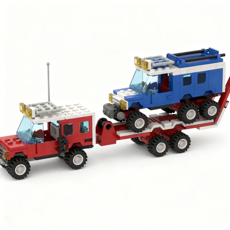 231PCS MOC Creative Model 6X6 Weekend Off Road Adventurer Building Blocks Collectible Display DIY Bricks Gift Decoration Home
231PCS MOC Creative Model 6X6 Weekend Off Road Adventurer Building Blocks Collectible Display DIY Bricks Gift Decoration Home