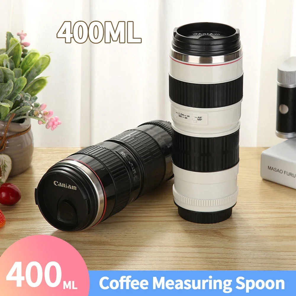 Stainless Steel SLR Camera Coffee Lens Mug Camera White Black Coffee Mug Coffee Cups Creative Emulation Mug Gift 50-400ml Mate
Stainless Steel SLR Camera Coffee Lens Mug Camera White Black Coffee Mug Coffee Cups Creative Emulation Mug Gift 50-400ml Mate