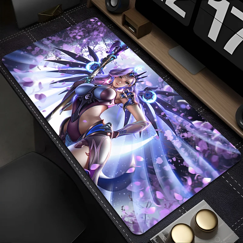 Mouse Pad Accessories Keyboard Pad Office Desk Mat Anime Mousepad Natural Rubber O-overwatch Mercy Anti Slip Gaming Extended Pad
Mouse Pad Accessories Keyboard Pad Office Desk Mat Anime Mousepad Natural Rubber O-overwatch Mercy Anti Slip Gaming Extended Pad
