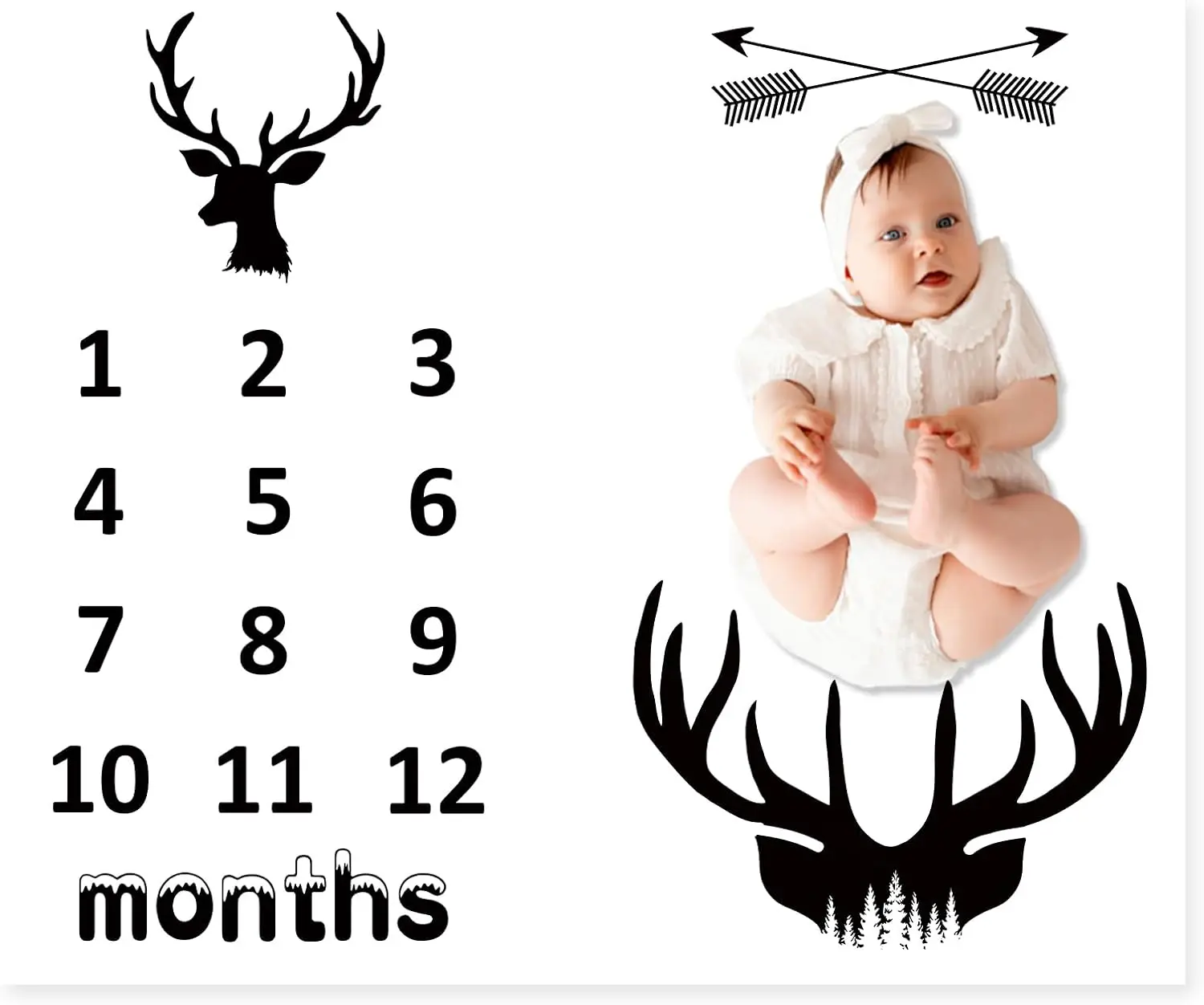 VIKAMA детское одеяло с ежемесячными вехами, фон для фотосъемки, мягкое одеяло для новорожденных, креативный подарок, украшение
VIKAMA детское одеяло с ежемесячными вехами, фон для фотосъемки, мягкое одеяло для новорожденных, креативный подарок, украшение