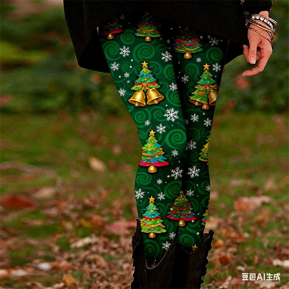 Christmas women's leggings New Year pattern print yoga pants Ladies' high waisted pant Elastic comfortable pants y2k sportswear
Christmas women's leggings New Year pattern print yoga pants Ladies' high waisted pant Elastic comfortable pants y2k sportswear