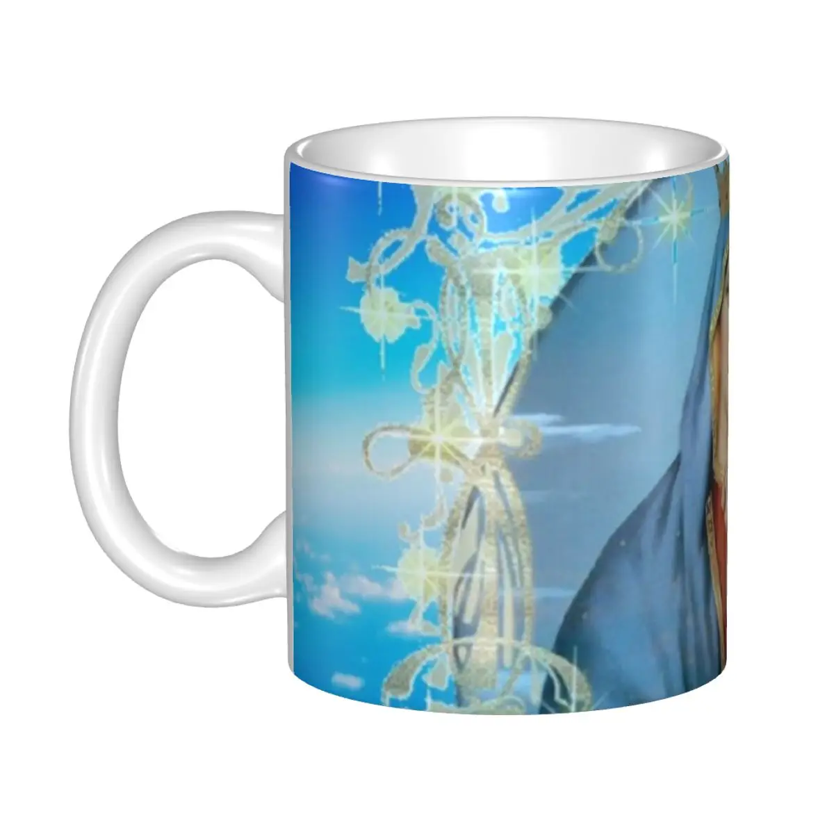 DIY Virgin Mary Ceramic Mugs Personalized Catholic Christian Coffee Cups Creative Present
DIY Virgin Mary Ceramic Mugs Personalized Catholic Christian Coffee Cups Creative Present
