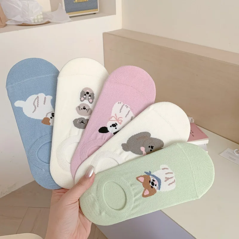 Spring Summer New Cute Animal Pure Color No Bone Japanese High Aesthetic College Style Short Anti-Slip Silicone Invisible Boa...
Spring Summer New Cute Animal Pure Color No Bone Japanese High Aesthetic College Style Short Anti-Slip Silicone Invisible Boa...