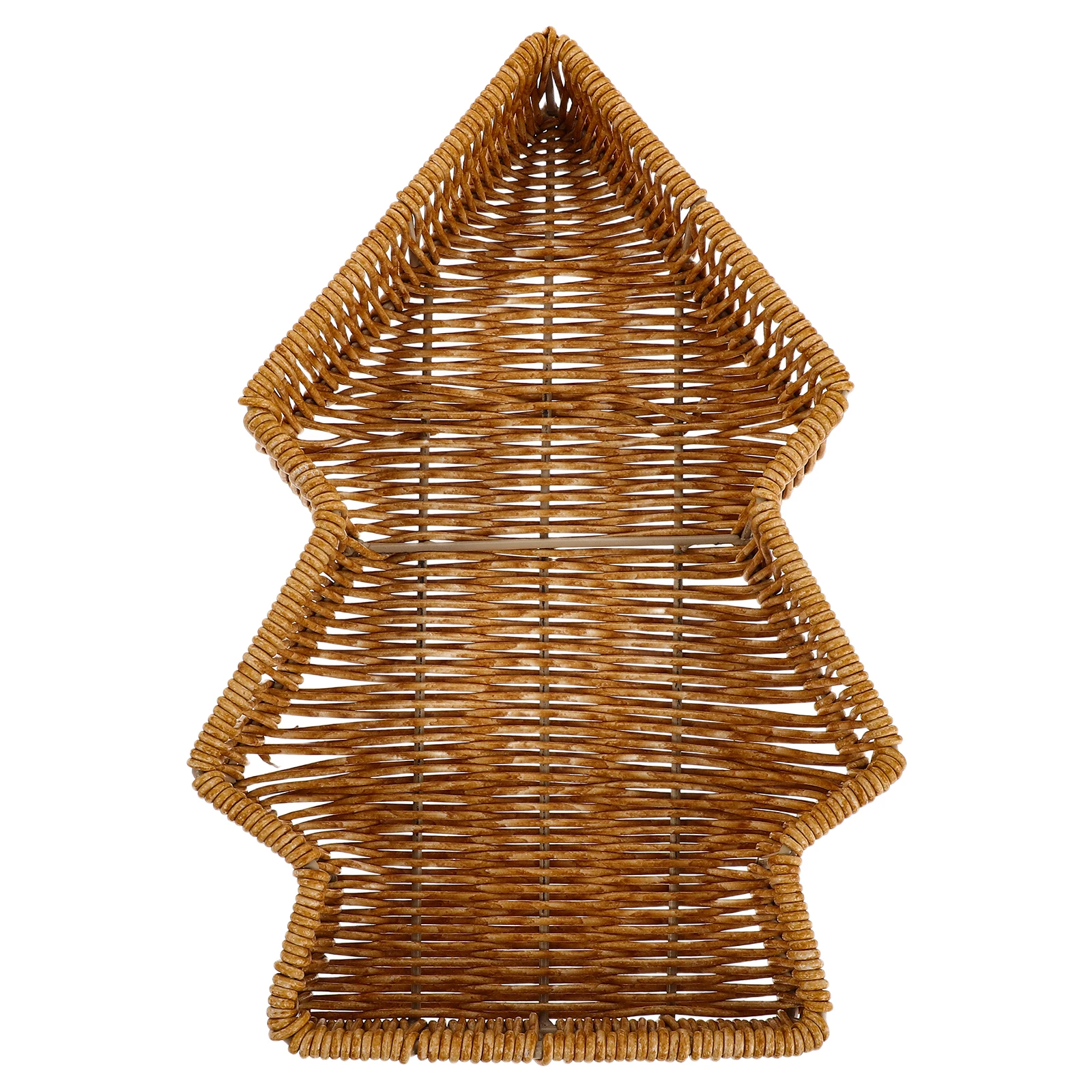 Christmas Serving Platter Tree Shaped Basket Decorative Tray For Restaurant Bread Snacks Desserts Appetizers Tabletop Display
Christmas Serving Platter Tree Shaped Basket Decorative Tray For Restaurant Bread Snacks Desserts Appetizers Tabletop Display