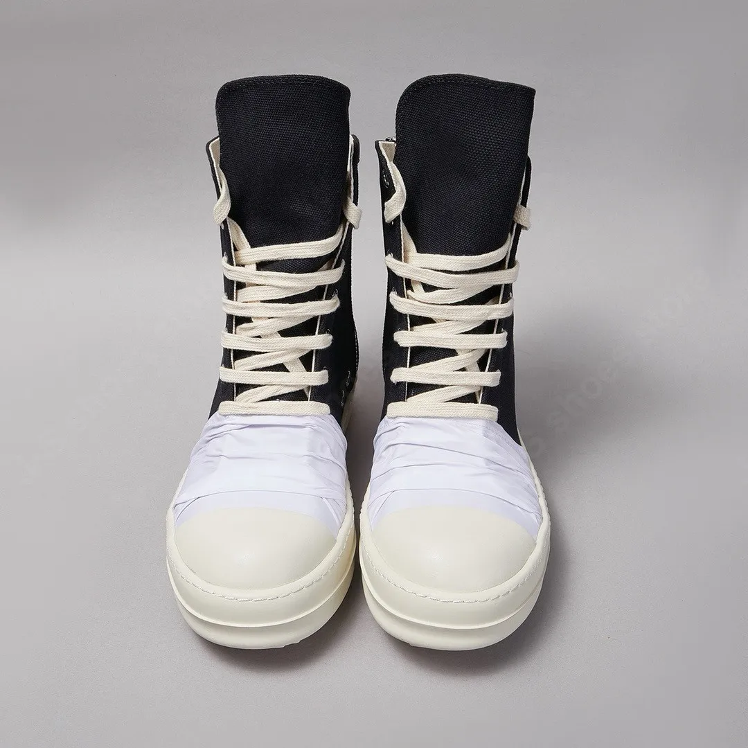 RO Brand Ricks Men Shoe Women Sneakers Black Canvas High Top Shoe White Canvas Casual Owens Sneaker Zip Lace Up Owen Flat Shoes
RO Brand Ricks Men Shoe Women Sneakers Black Canvas High Top Shoe White Canvas Casual Owens Sneaker Zip Lace Up Owen Flat Shoes