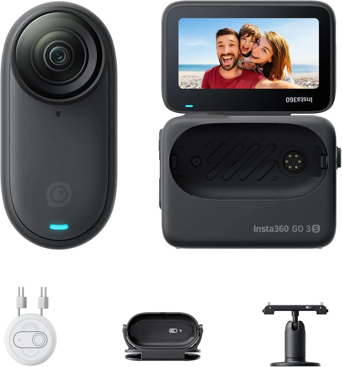 4K Tiny Portable Vlogging Camera, Hands-Free POVs, Mount Anywhere, Stabilization, 140 Min Battery Life, 10m Waterproof, Pet POV
4K Tiny Portable Vlogging Camera, Hands-Free POVs, Mount Anywhere, Stabilization, 140 Min Battery Life, 10m Waterproof, Pet POV