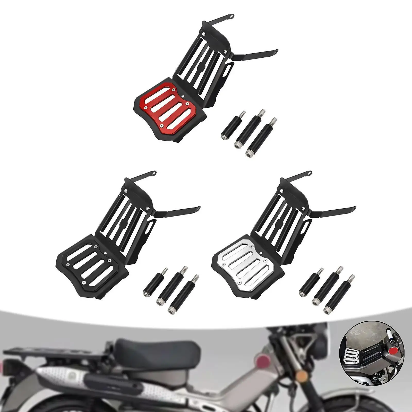 Motorcycle Center Rack Center Carrier Aluminum Alloy Iron High Performance Motorcycle Accessories Storage Rack Luggage Grille
Motorcycle Center Rack Center Carrier Aluminum Alloy Iron High Performance Motorcycle Accessories Storage Rack Luggage Grille