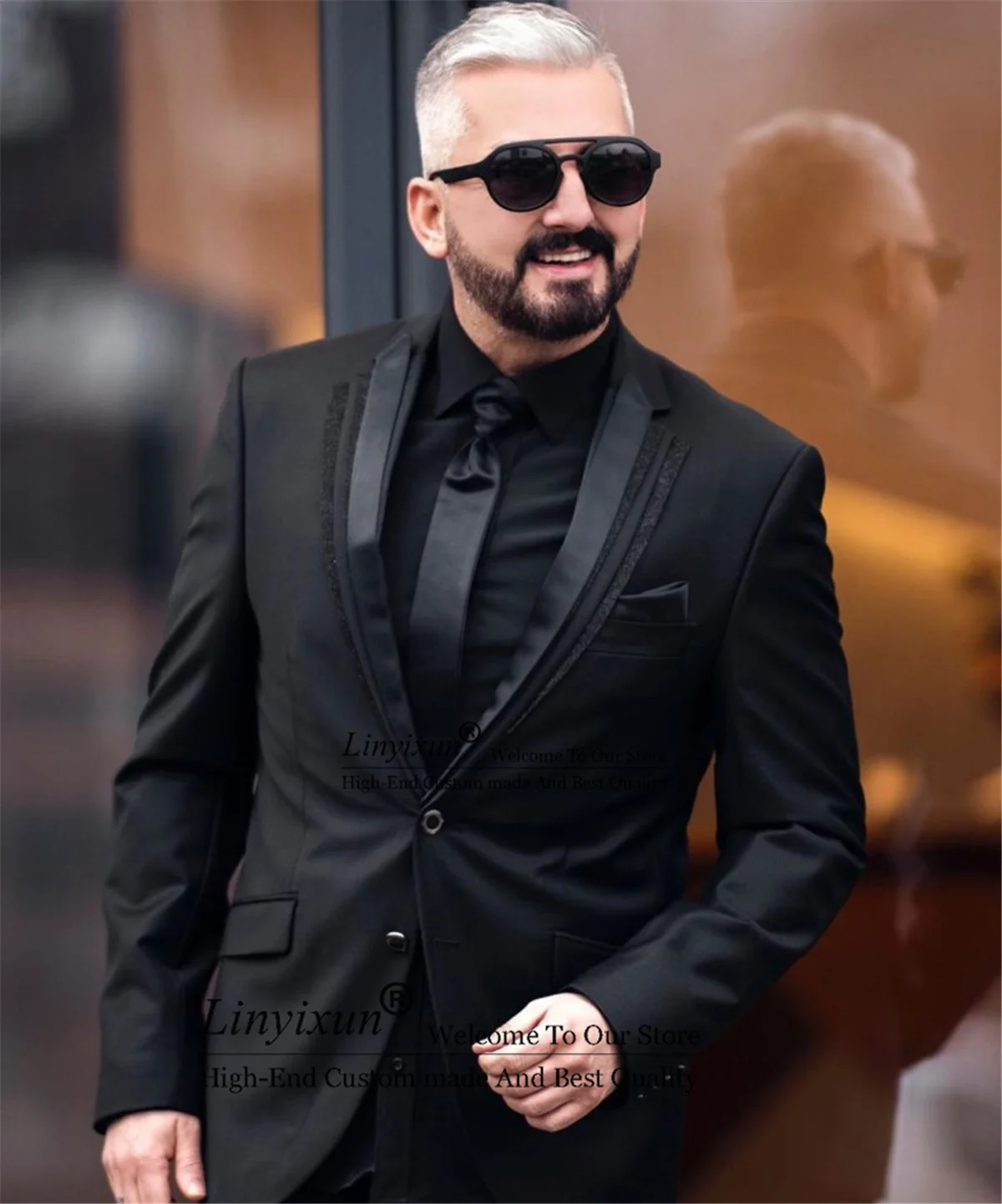 Formal Black Suit For Men 2 Pieces Set Wedding Groom Tuxedo Slim Fit Business Male Party Blazer Vest Pants Outfit Costume Homme
Formal Black Suit For Men 2 Pieces Set Wedding Groom Tuxedo Slim Fit Business Male Party Blazer Vest Pants Outfit Costume Homme