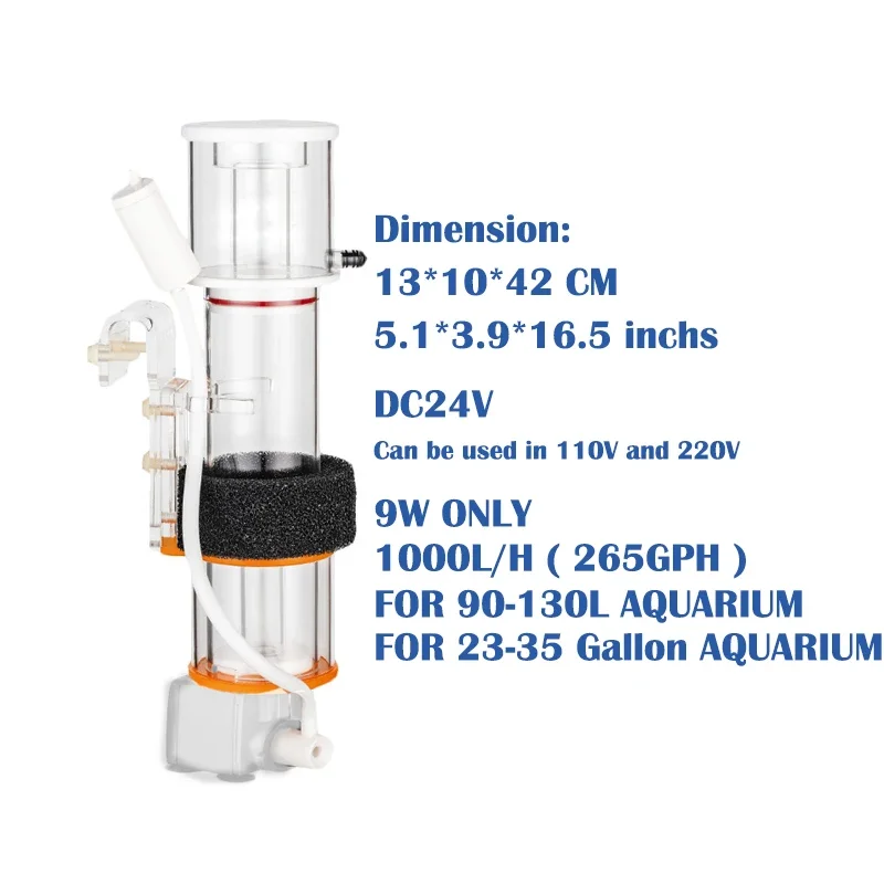 Для DC24V Red Star аквариумный скиммер для протеина DCSQ70/sq90 морская вода морская вода морской коралловый риф танк скиммер фильтр пузырьковый скиммер
Для DC24V Red Star аквариумный скиммер для протеина DCSQ70/sq90 морская вода морская вода морской коралловый риф танк скиммер фильтр пузырьковый скиммер