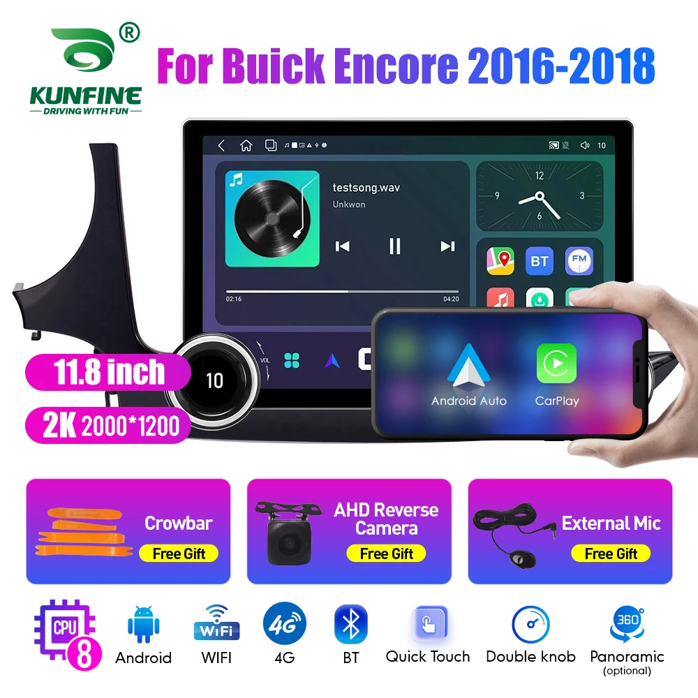 11.8 Inch 2K Double Knobs 2 Din Car Radio For Honda Encore 2016-2018 Car Radio DVD Multimedia Video Player Android Auto Carplay
11.8 Inch 2K Double Knobs 2 Din Car Radio For Honda Encore 2016-2018 Car Radio DVD Multimedia Video Player Android Auto Carplay