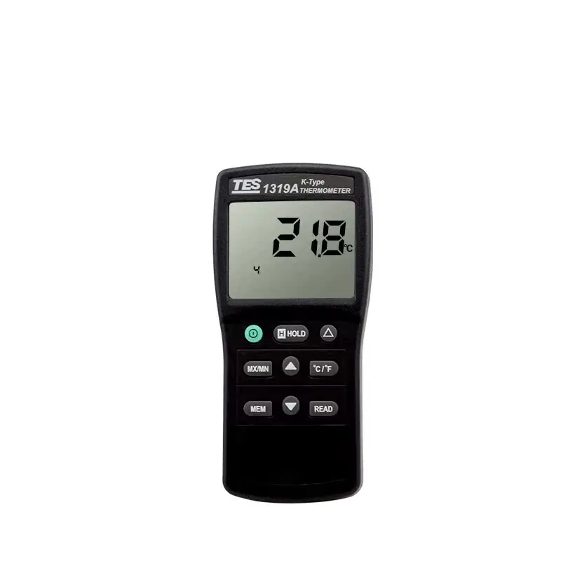 TES1319A Large Screen Thermometer K Type Thermocouple Thermometer Contact Thermometer
TES1319A Large Screen Thermometer K Type Thermocouple Thermometer Contact Thermometer