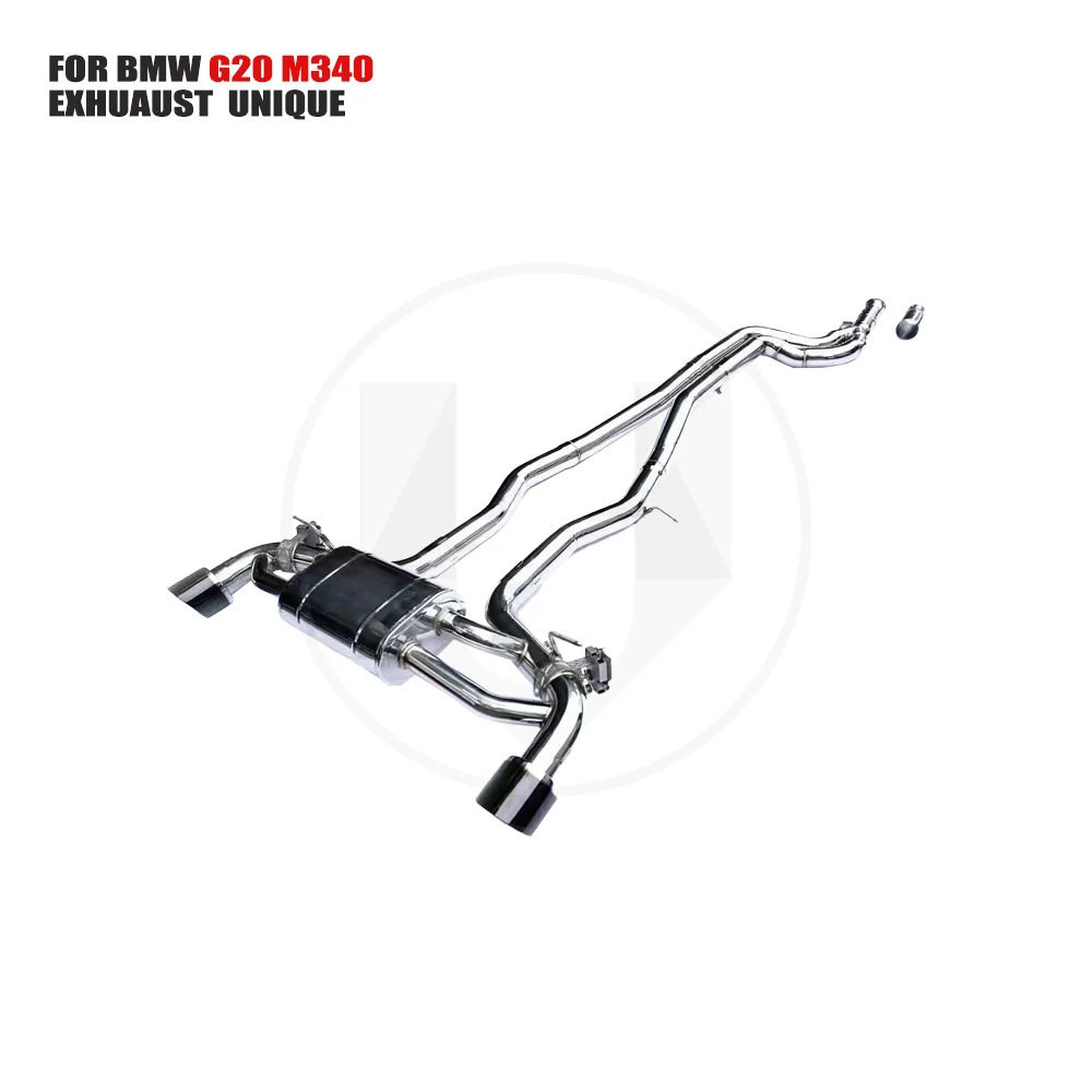 UNIQUE Stainless Steel Exhaust System Performance Catback is Suitable for BMW M340 3.0T 2022 Car Muffler
UNIQUE Stainless Steel Exhaust System Performance Catback is Suitable for BMW M340 3.0T 2022 Car Muffler