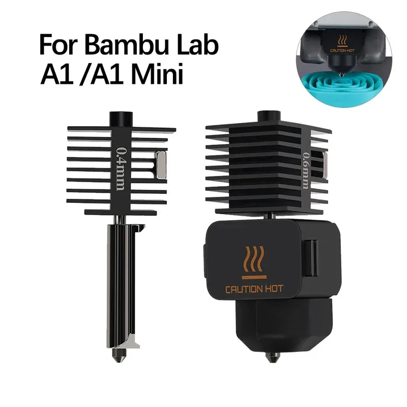 For bambulab A1 hotend bamboo nozzle bamboo lab A1 Mini 3D printer nozzle kit 0.4/0.6mm
For bambulab A1 hotend bamboo nozzle bamboo lab A1 Mini 3D printer nozzle kit 0.4/0.6mm