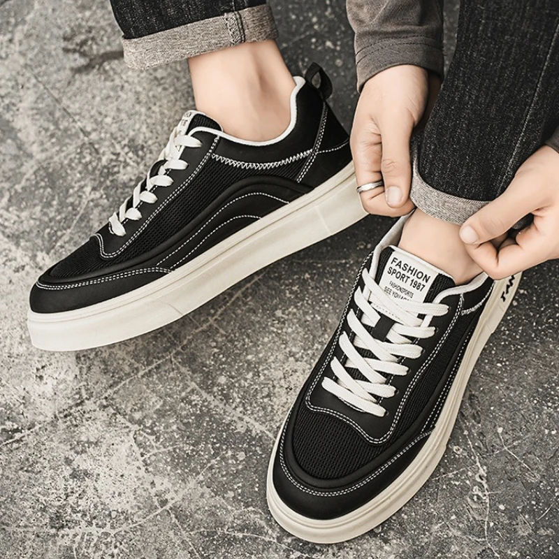 Men's Shoes 2026Spring and Summer New Fashionable Mesh Shoes Men's Breathable Lightweight Thin Soft Soled Casual Board Shoes Men
Men's Shoes 2026Spring and Summer New Fashionable Mesh Shoes Men's Breathable Lightweight Thin Soft Soled Casual Board Shoes Men