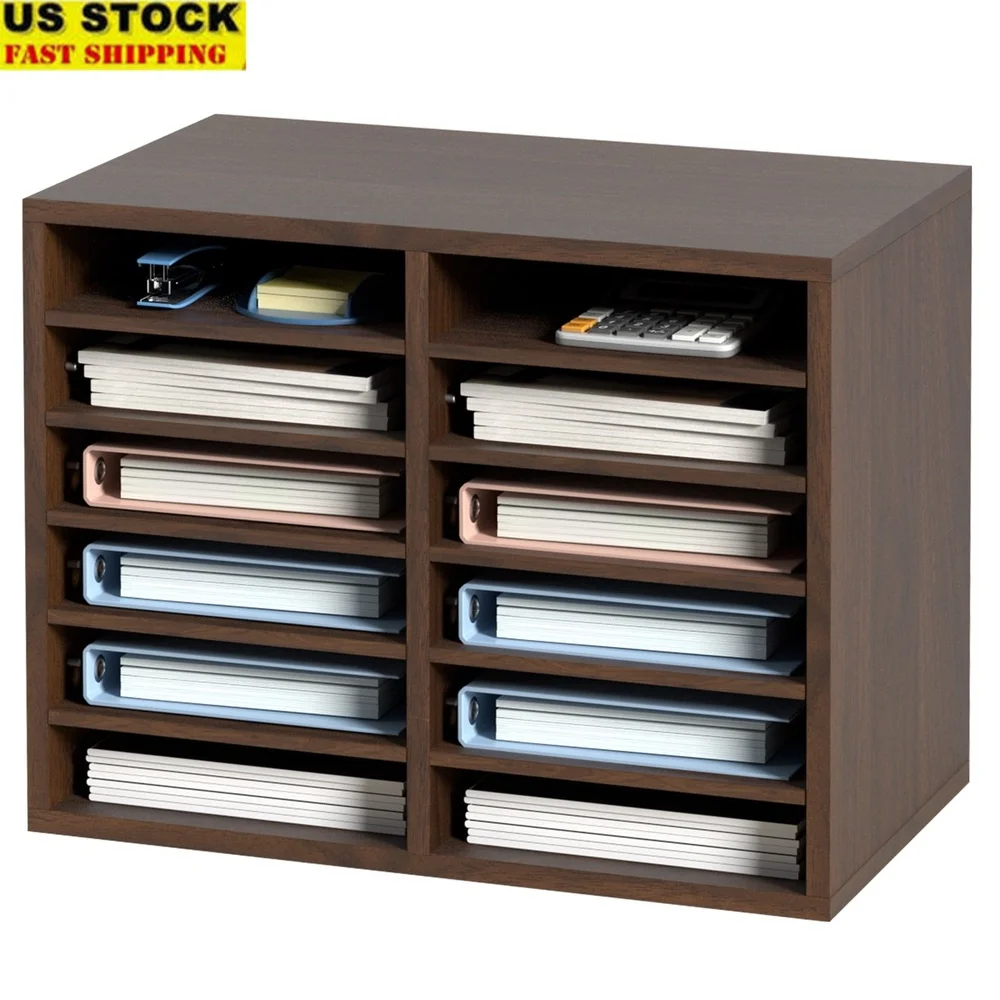 Деревянный 12-слойный отдельно стоящий стеллаж для демонстрации литературы, органайзер, регулируемый органайзер для хранения файлов, настольный органайзер для домашнего офиса
Деревянный 12-слойный отдельно стоящий стеллаж для демонстрации литературы, органайзер, регулируемый органайзер для хранения файлов, настольный органайзер для домашнего офиса