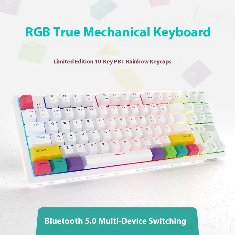 Новая механическая клавиатура Ajazz K870t, беспроводная Bluetooth, индивидуальная RGB с возможностью горячей замены, игровая киберспортивная зеленая чайная красная и черная ось
Новая механическая клавиатура Ajazz K870t, беспроводная Bluetooth, индивидуальная RGB с возможностью горячей замены, игровая киберспортивная зеленая чайная красная и черная ось