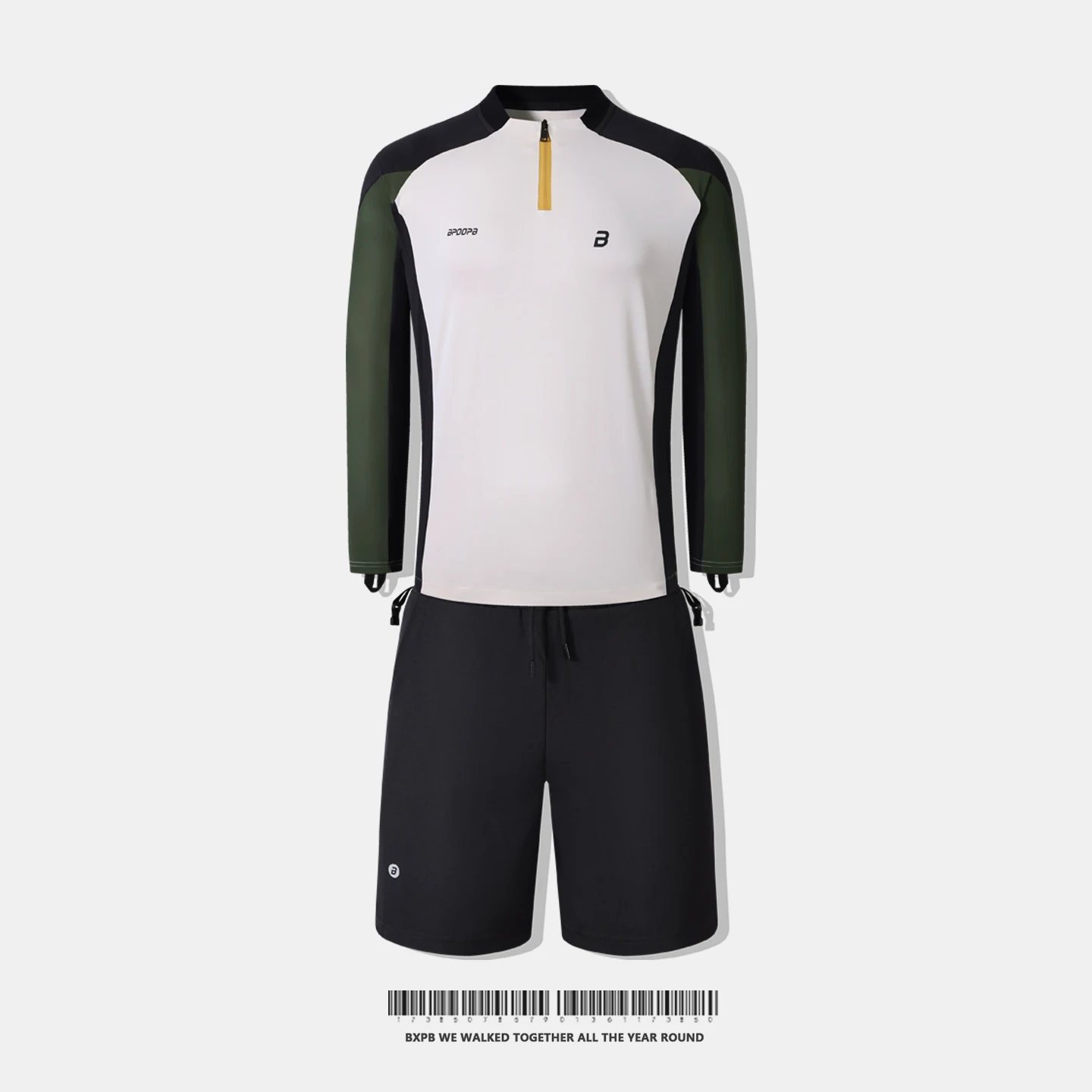 Men's Long Sleeve Swimming Suit Thermal Spring Quick Dry Chest Binding Design Summer Casual Sportswear Set for Teenagers
Men's Long Sleeve Swimming Suit Thermal Spring Quick Dry Chest Binding Design Summer Casual Sportswear Set for Teenagers