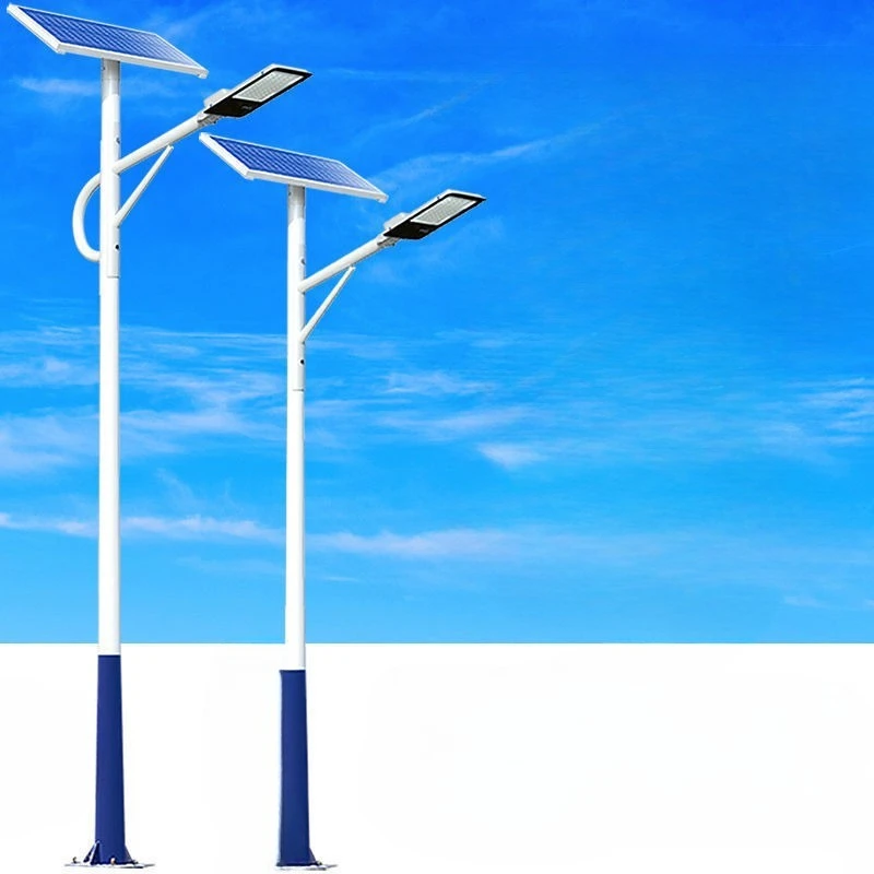 Solar street light new rural 6 meters street light full set with pole high power outdoor 8 meters engineering road 
Solar street light new rural 6 meters street light full set with pole high power outdoor 8 meters engineering road