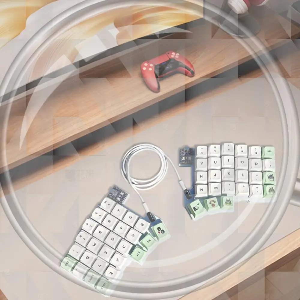 Split Keyboard Wired Programmable Keyboard Hot Swap Left Right Hand Keyboard Support QMK/VIAL Split-layout Keyboard for PC
Split Keyboard Wired Programmable Keyboard Hot Swap Left Right Hand Keyboard Support QMK/VIAL Split-layout Keyboard for PC