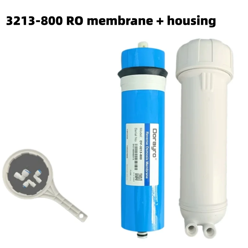 800GPD Water purifier filter 3213-800 gpd Ro Membrane Kitchen Water Purifier + Water Filter Housing Reverse Osmosis Kit
800GPD Water purifier filter 3213-800 gpd Ro Membrane Kitchen Water Purifier + Water Filter Housing Reverse Osmosis Kit