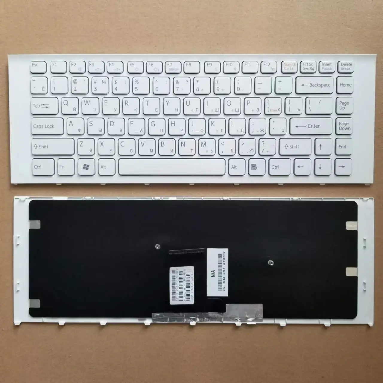 Новая русская клавиатура для ноутбука Sony Vaio EA VPCEA VPC-EA серии RU с белой рамкой
Новая русская клавиатура для ноутбука Sony Vaio EA VPCEA VPC-EA серии RU с белой рамкой