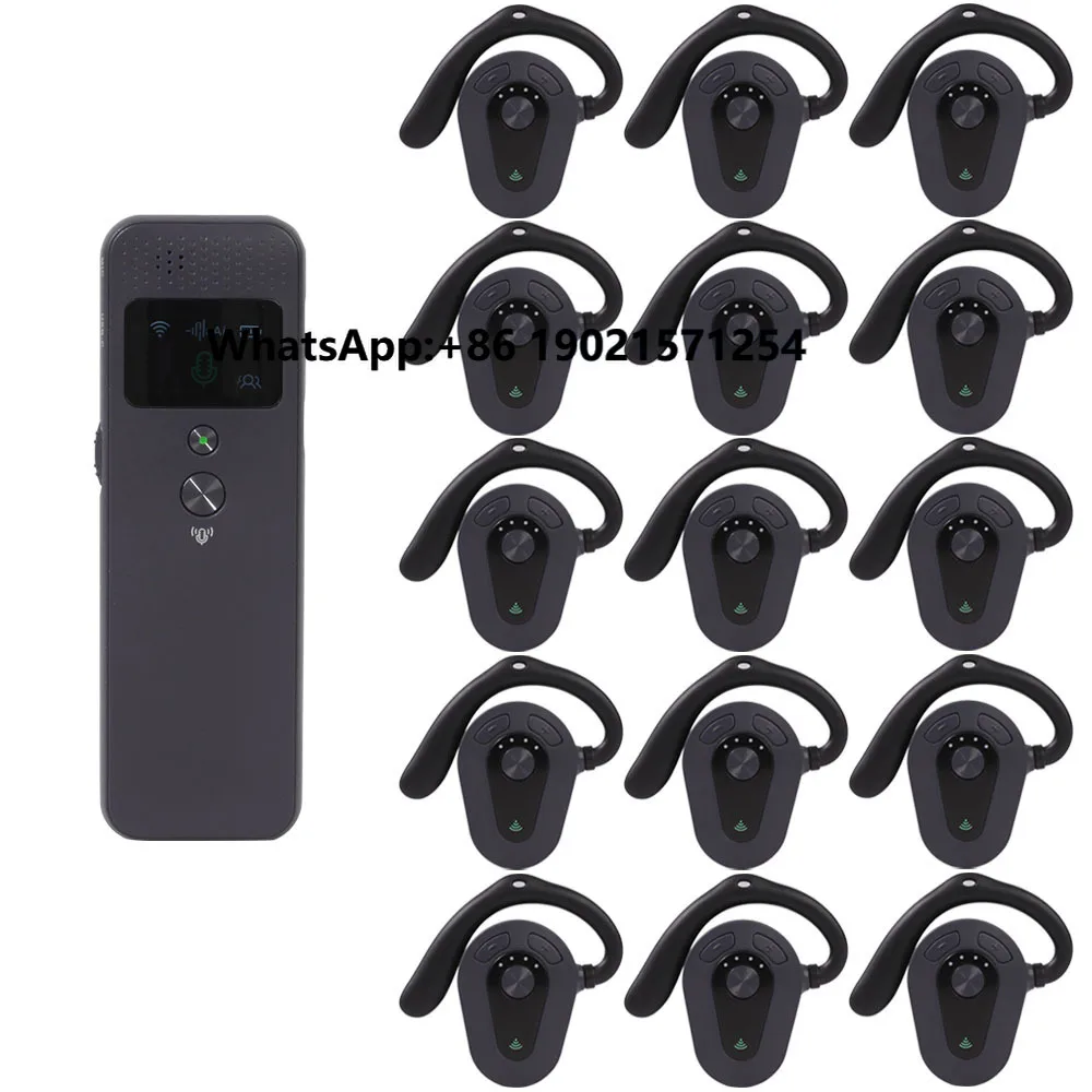 Wireless Audio Tour Guide Headset Microphone System Radio Guide, Radioguide for School Conference Simultaneous Interpretation
Wireless Audio Tour Guide Headset Microphone System Radio Guide, Radioguide for School Conference Simultaneous Interpretation