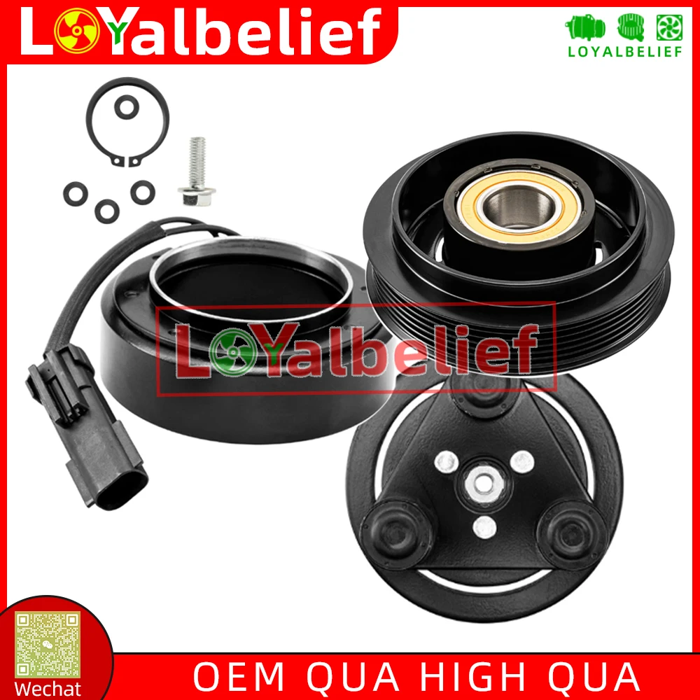 NEW AC Compressor Clutch For DODGE Nitro JEEP Liberty 3.7L 2006-2008 R5111400AE R5111406AG R5111406AD 5512281 6512281 2022036
NEW AC Compressor Clutch For DODGE Nitro JEEP Liberty 3.7L 2006-2008 R5111400AE R5111406AG R5111406AD 5512281 6512281 2022036