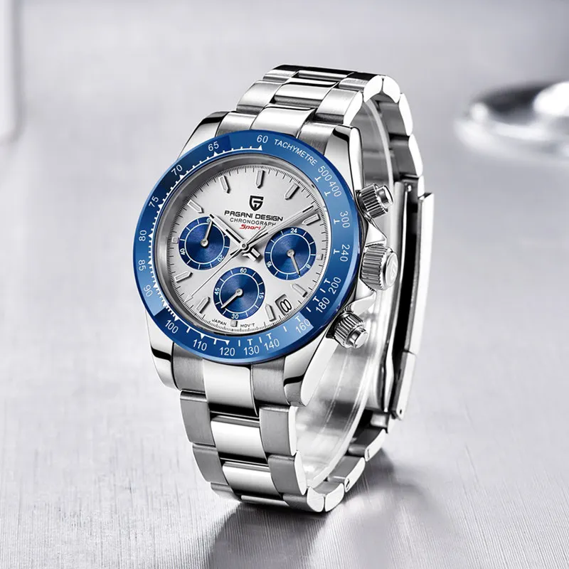 PAGANI DESIGN VK63 Pilot Chronograph Stop Watch for Men Bezel Sapphire Top Brand Luxury Quartz Men's Watches Montre Homme часы
PAGANI DESIGN VK63 Pilot Chronograph Stop Watch for Men Bezel Sapphire Top Brand Luxury Quartz Men's Watches Montre Homme часы