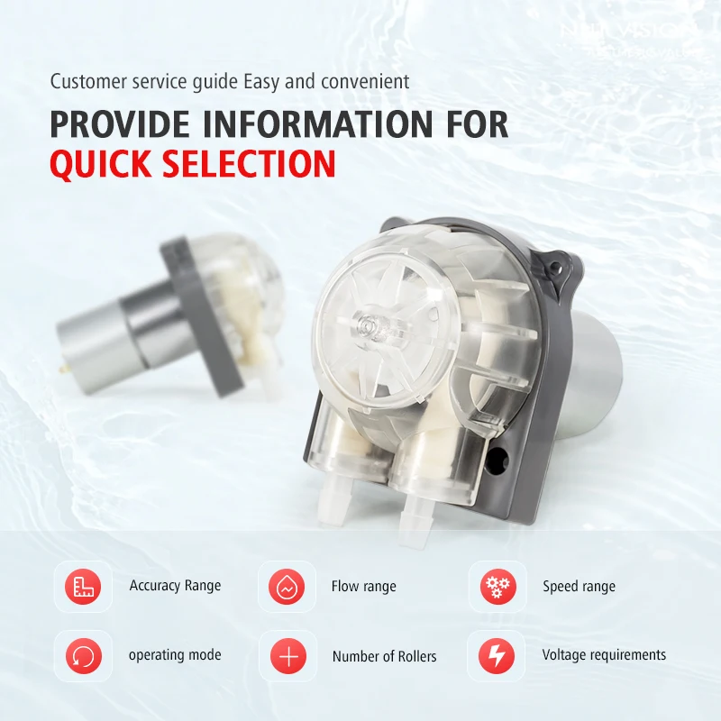 LEFOO 12v Stepper Motor Mini Beverage Peristaltic Pump Coffee Machine Detergent Dosing Water Treatment Micro Peristaltic Pump
LEFOO 12v Stepper Motor Mini Beverage Peristaltic Pump Coffee Machine Detergent Dosing Water Treatment Micro Peristaltic Pump